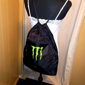 Official monster drawstring backpack 🎒